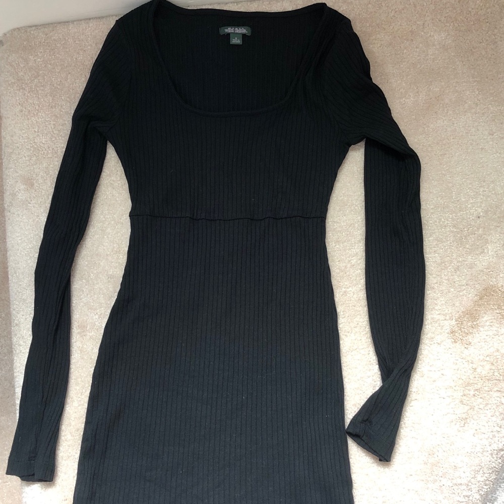 Wild Fable Black Bodycon Dress